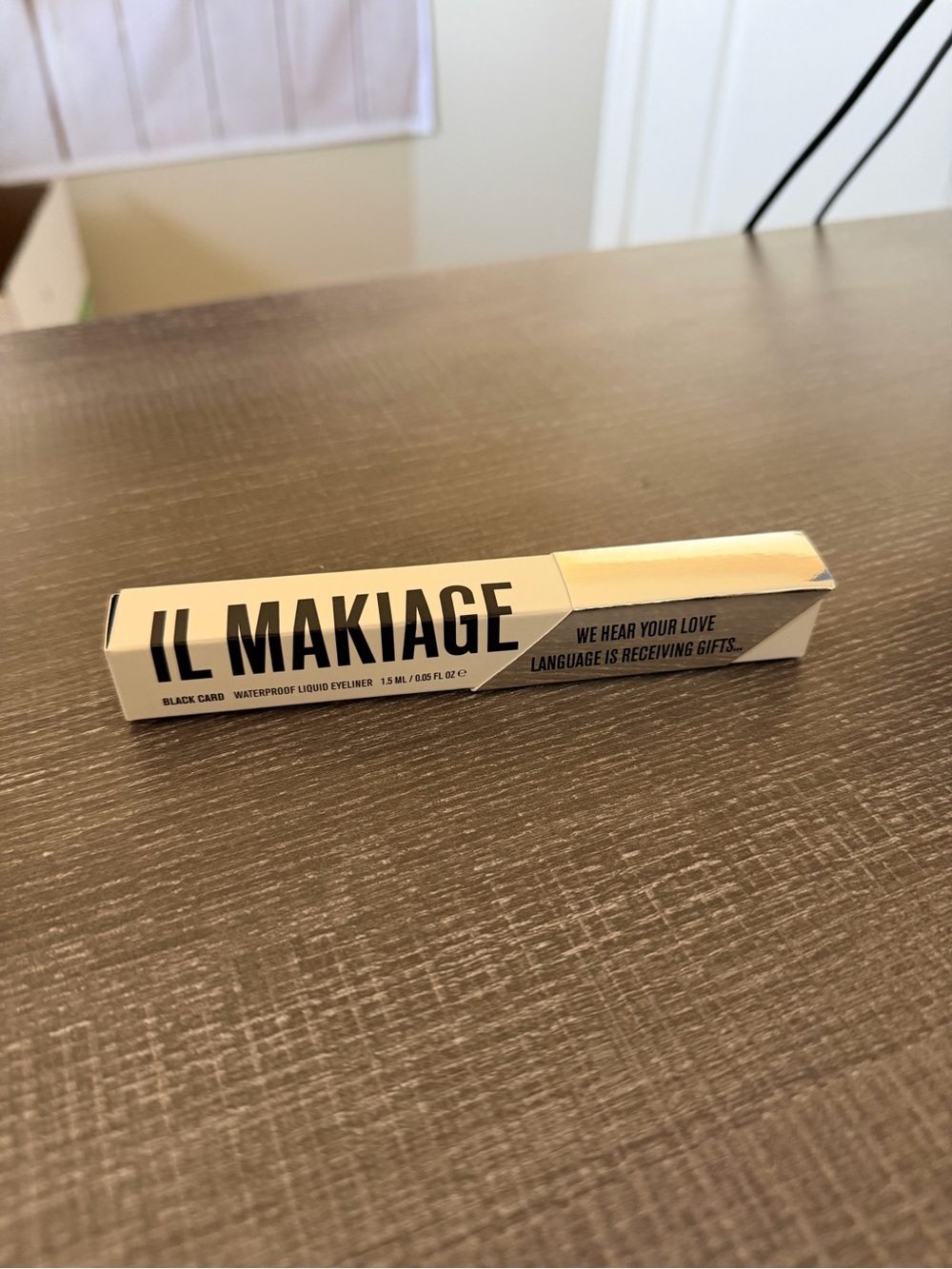 IL MAKIAGE Black Card Waterproof Liquid Eyeliner 1.5ml / 0.05 fl oz